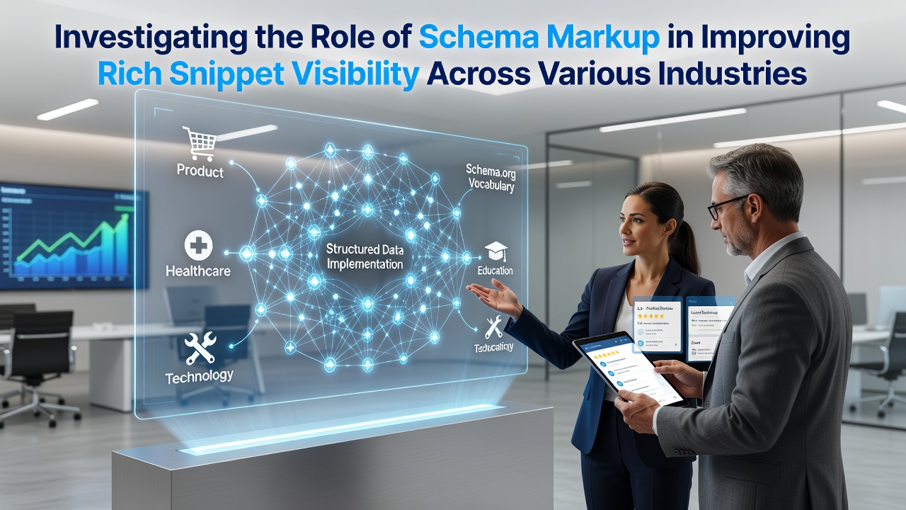 Investigating the Role of Schema Markup in Improving Rich Snippet Visibility Across Various Industries