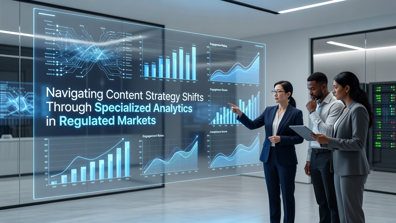 Navigating Content Strategy Shifts Through Specialized Analytics in Regulated Markets